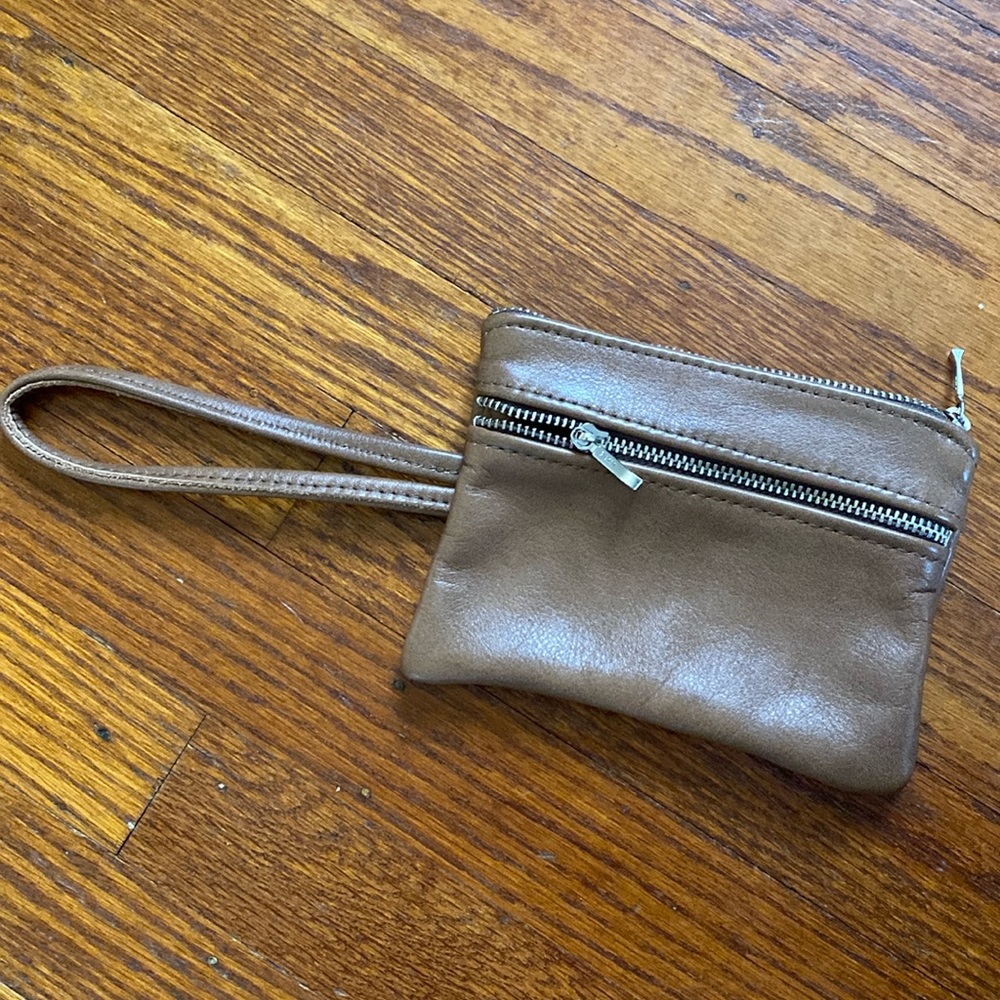 Small leather hand purse